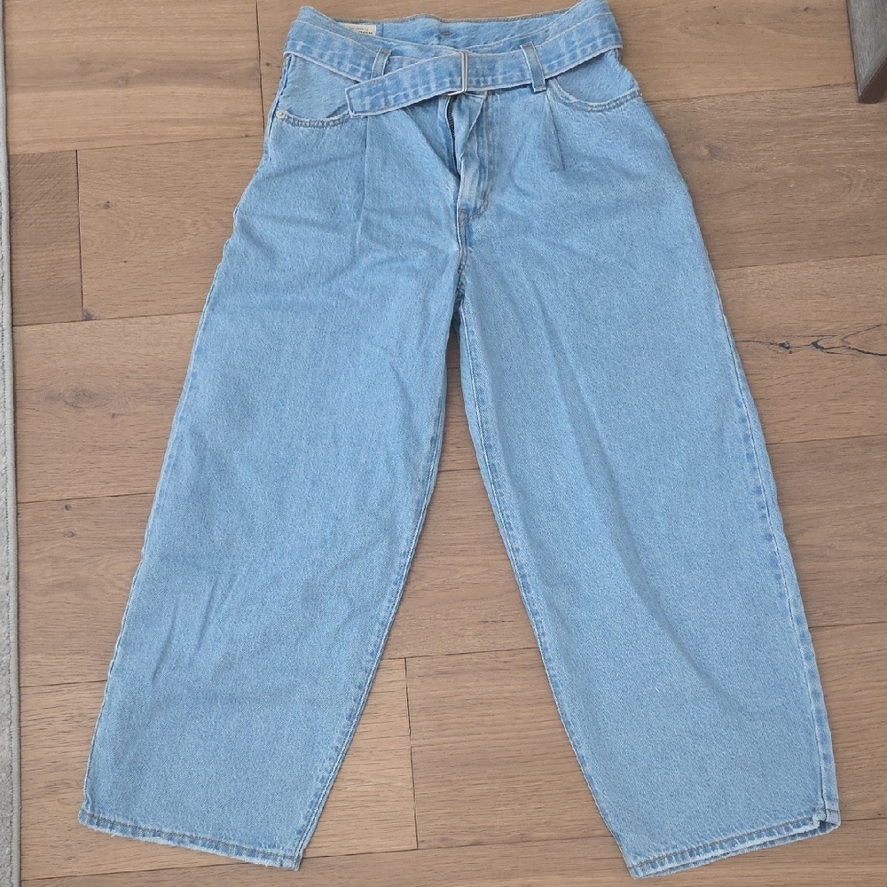 Signature by Levi Strauss Light Blue Wide Leg Jeans